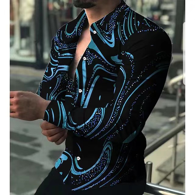 Street Fashion Trend 2025 - 2025 Spring Men's Shirts Fashion Retro
