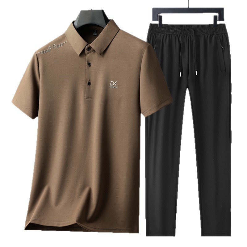 Street Fashion Dance - Men's Casual 2-Piece Sportswear Set Streetwear