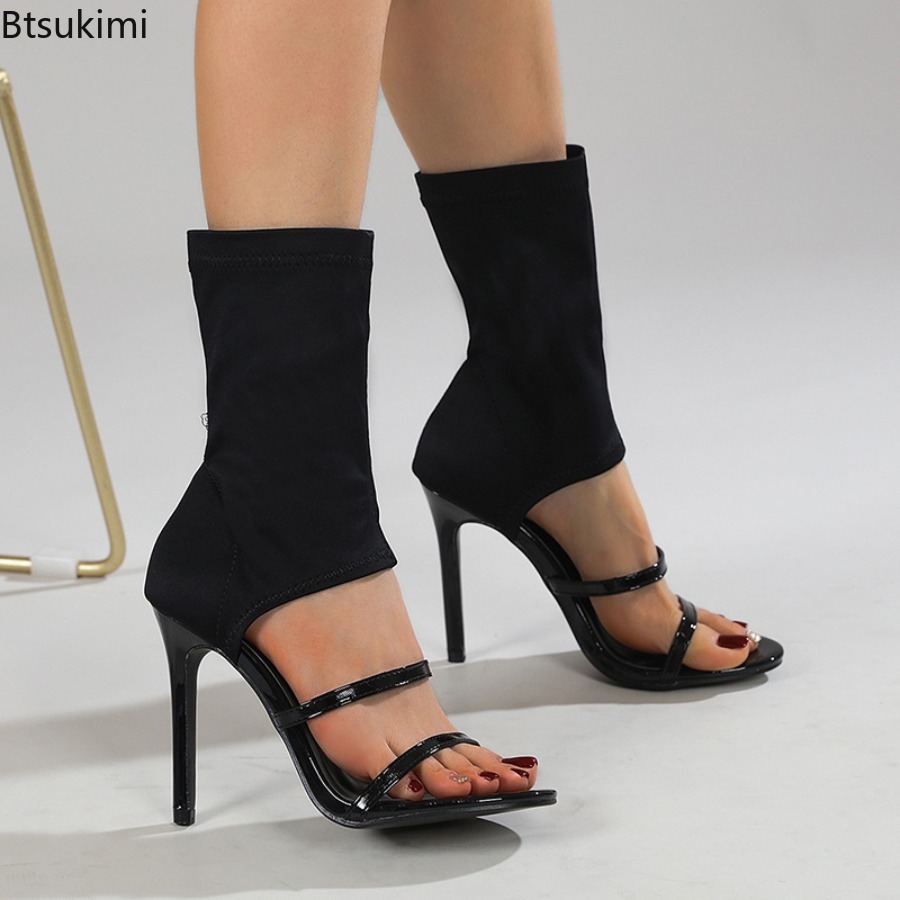 Sexy Stretch Boots High Heels  - огляд і ціна Street Fashion Dance