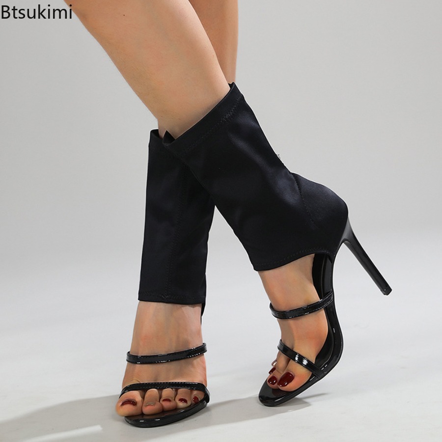 Sexy Stretch Boots High Heels  - огляд і ціна Street Fashion Dance