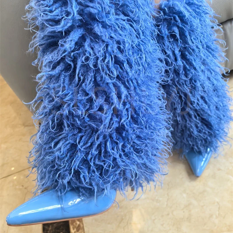 2026 Imitation Wool Knee High  - огляд і ціна Street Fashion Magazines
