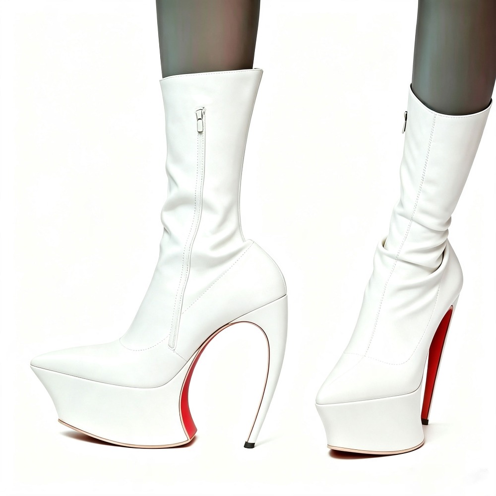 Women Pointed Toe Platform Hol - огляд і ціна Street Fashion Outfit