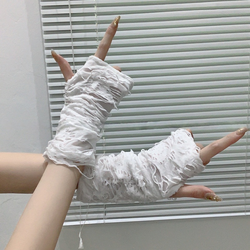 Yueqiu Girl Alt Fashion Ripped - огляд і ціна Street Fashion Outfit Girl