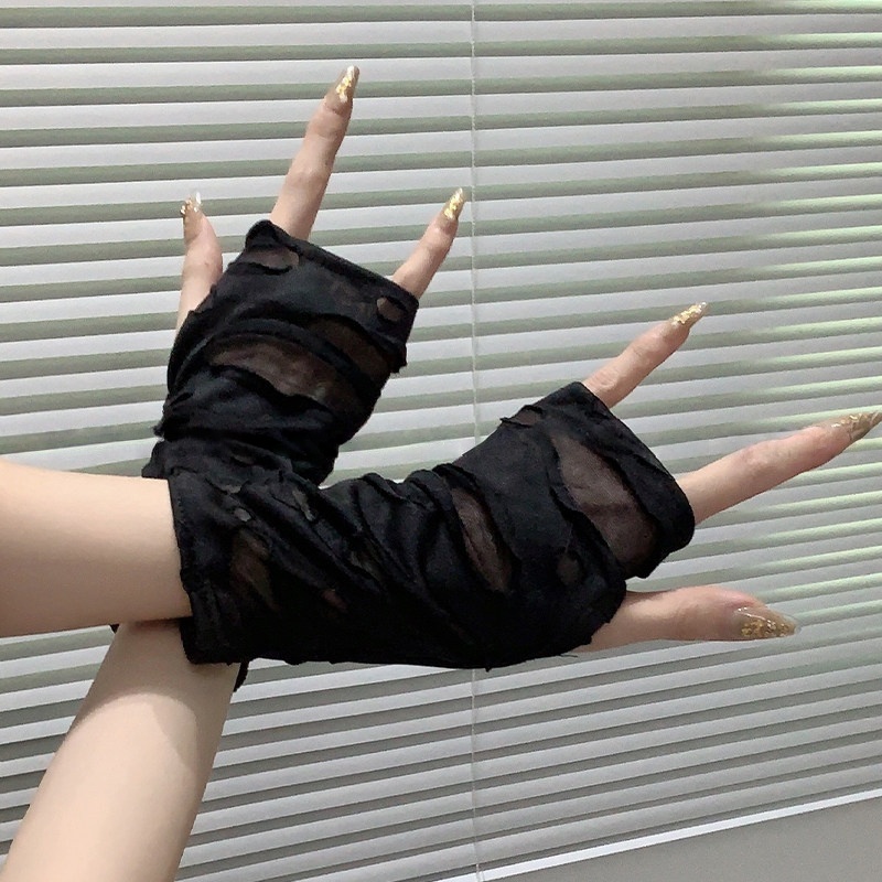 Yueqiu Girl Alt Fashion Ripped - огляд і ціна Street Fashion Outfit Girl
