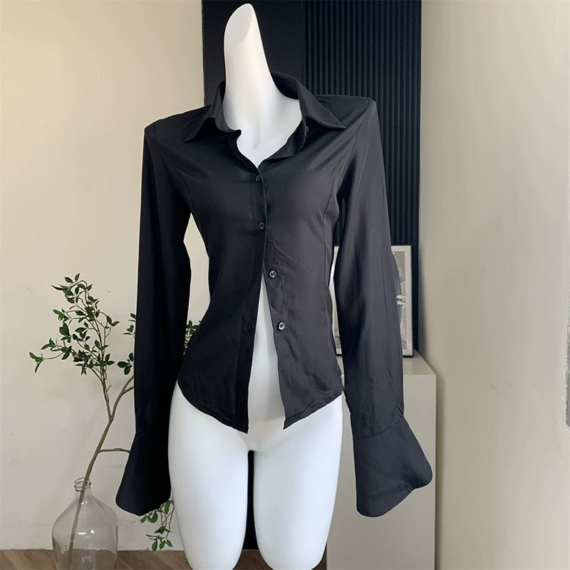 Gidyq Women Black Bandage Shir - огляд і ціна Street Fashion Korea