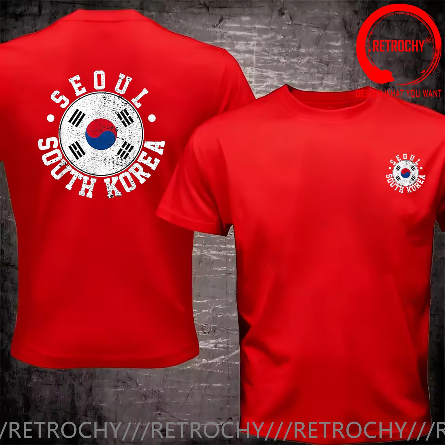 Funny Design Vintage Distresse - огляд і ціна Street Fashion Of Seoul