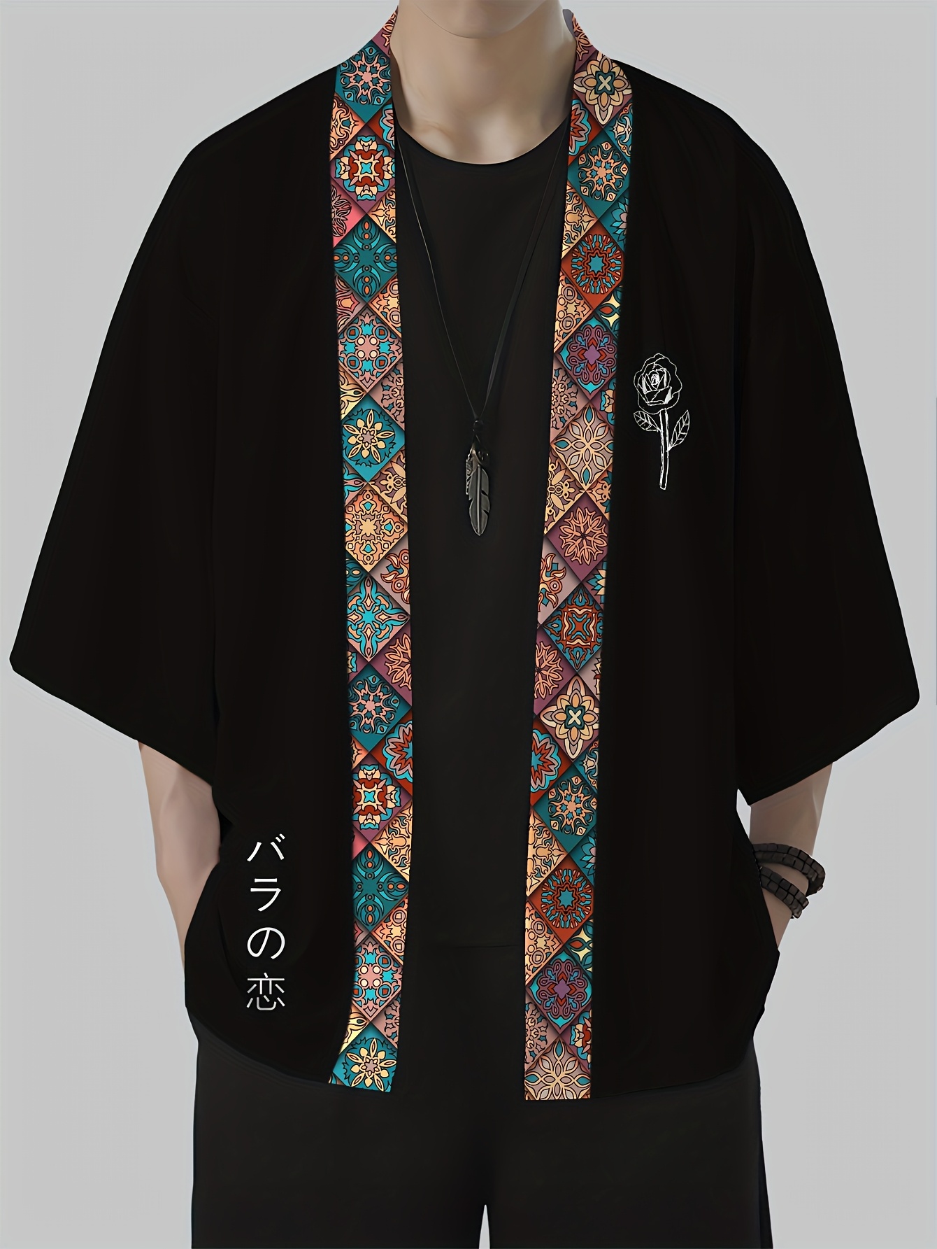 2026 Summer Men's Kimono 3D Pr - огляд і ціна Street Fashion Designers