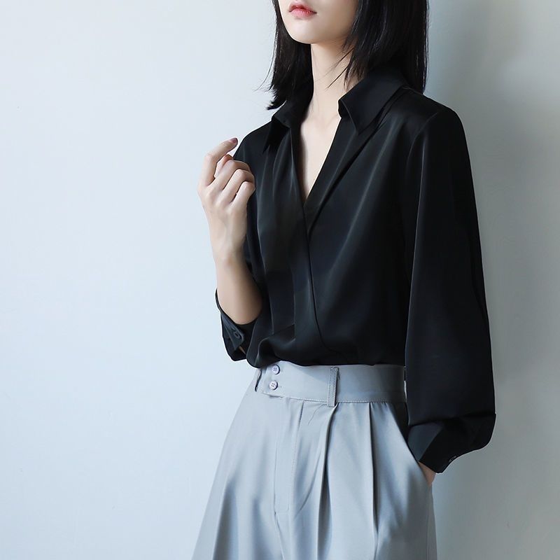 Gidyq Women Black Chiffon Shir - огляд і ціна Street Fashion Korea