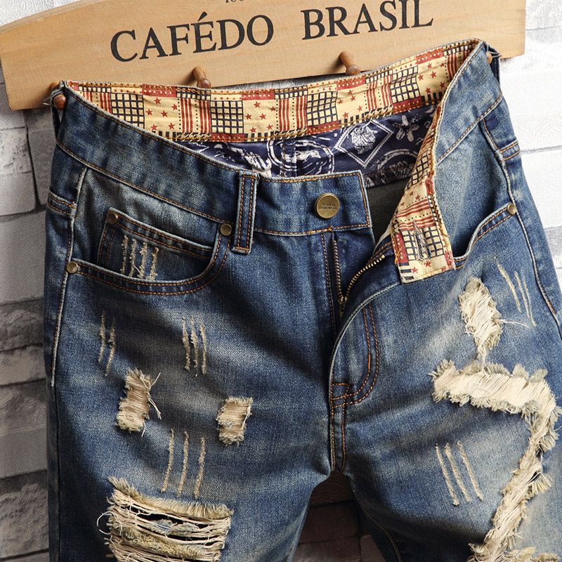 Ripped Hip-hop Denim Shorts Me - огляд і ціна Street Fashion Dance