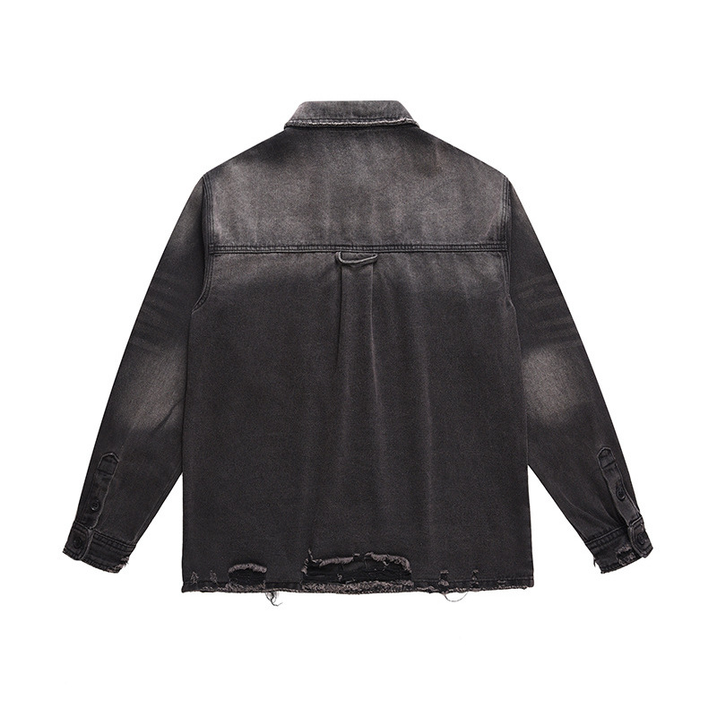 Men's High Street Ripped Jeans - огляд і ціна Street Fashion Jacket