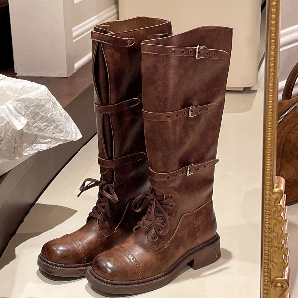Women's Knee High Boots Vintag - огляд і ціна Street Fashion Designers