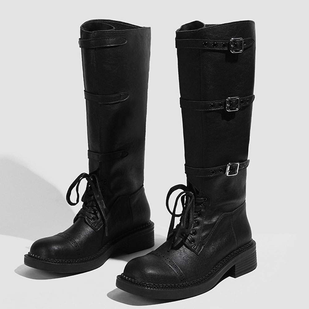 Women's Knee High Boots Vintag - огляд і ціна Street Fashion Designers