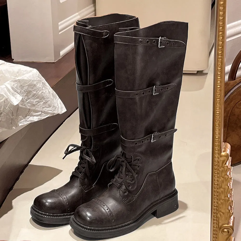 Women's Knee High Boots Vintag - огляд і ціна Street Fashion Designers
