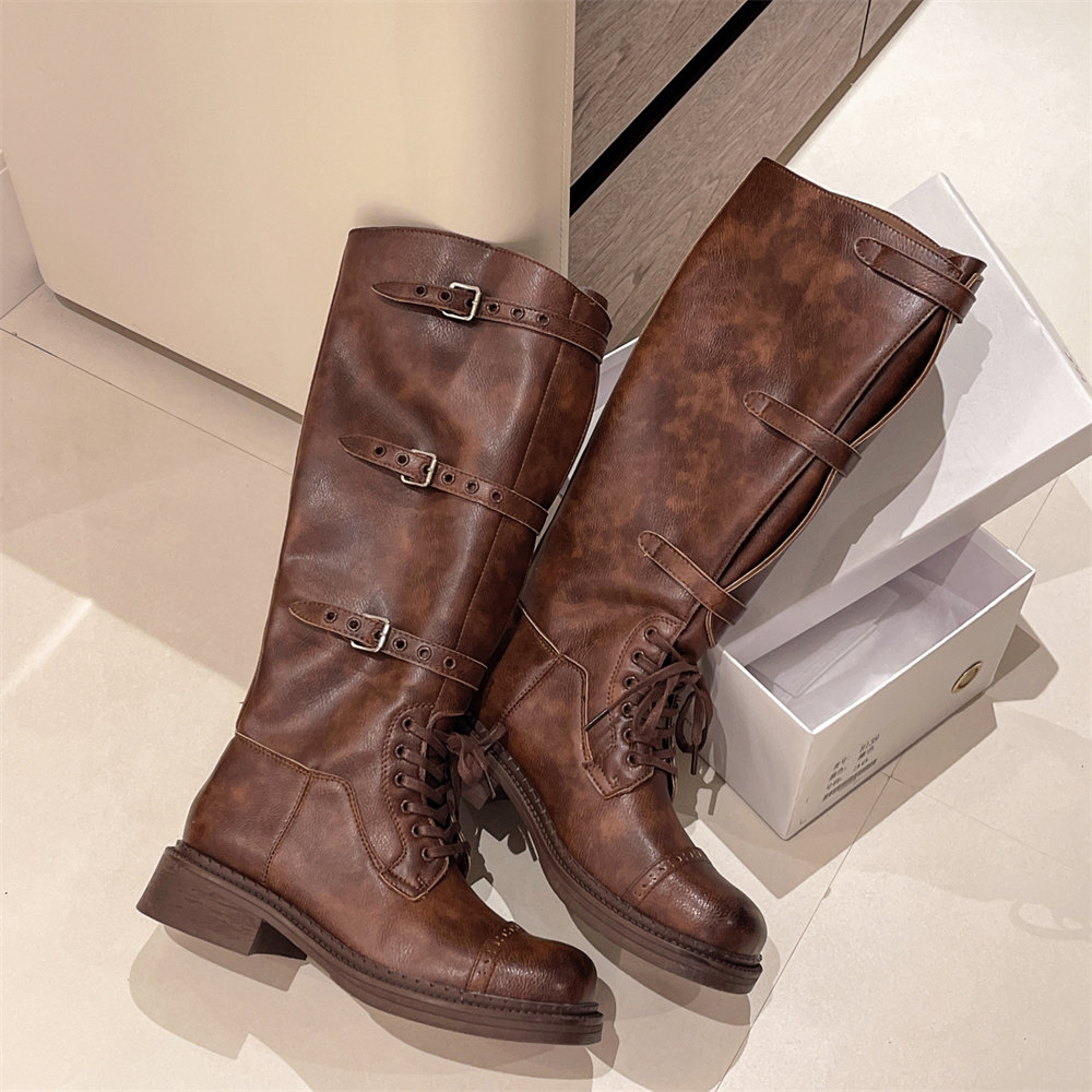 Women's Knee High Boots Vintag - огляд і ціна Street Fashion Designers