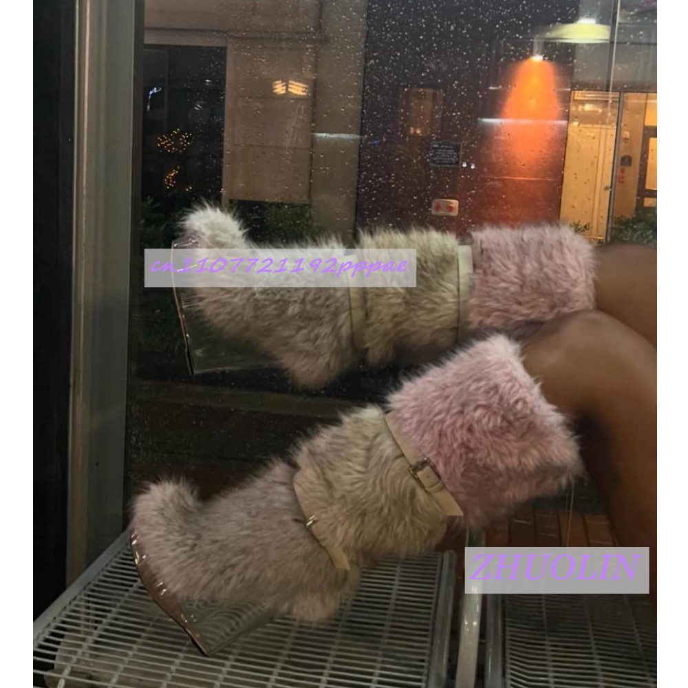Winter Gradient Furry Transpar - огляд і ціна Street Fashion Trends