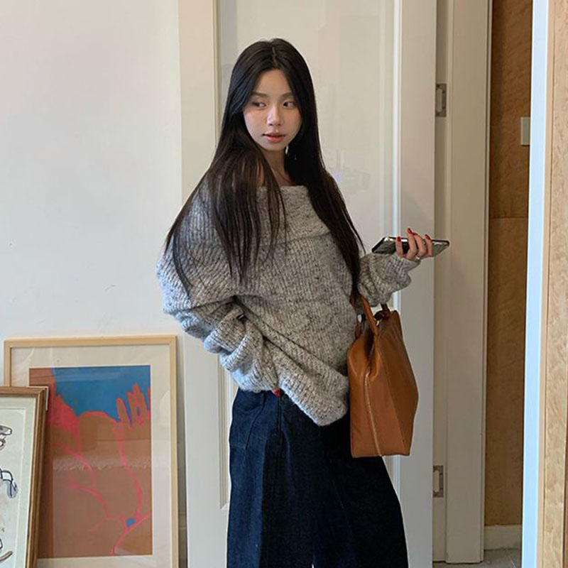 Elegant Off Shoulder Slash Nec - огляд і ціна Street Fashion Korea