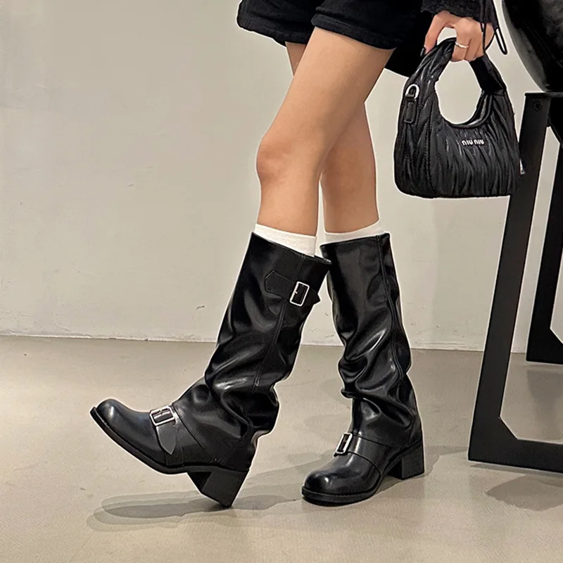Woman Boots Knee High Platform - огляд і ціна Street Fashion Trend 2025