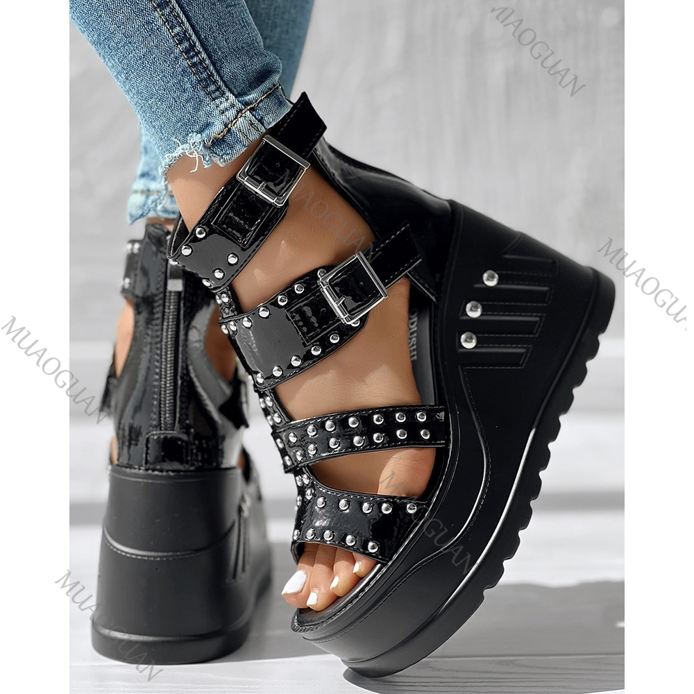 Fashion Women Peep Toe Black S - огляд і ціна Street Fashion Designers