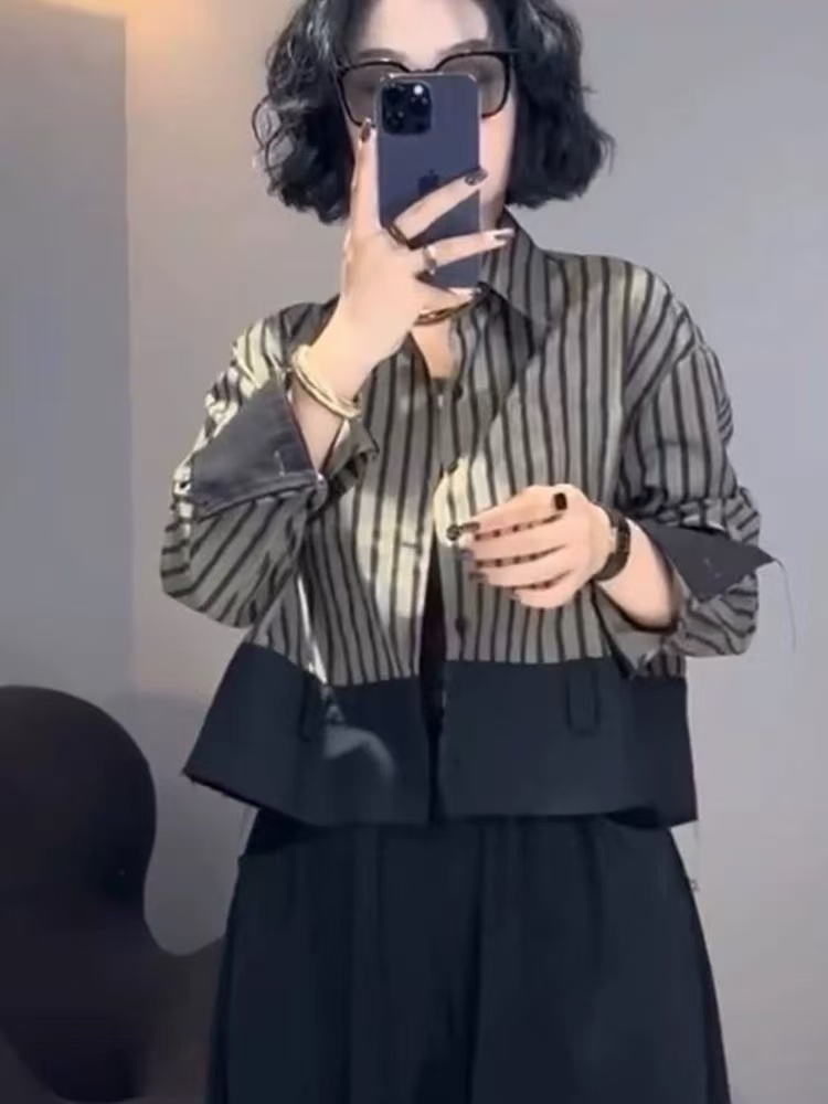 Retro Design Short Jackets Shi - огляд і ціна Street Fashion Korea