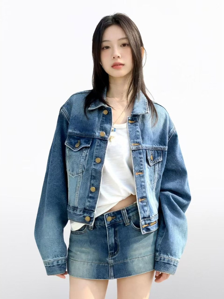 Women American Vintage 2 Piece - огляд і ціна Street Fashion Jacket