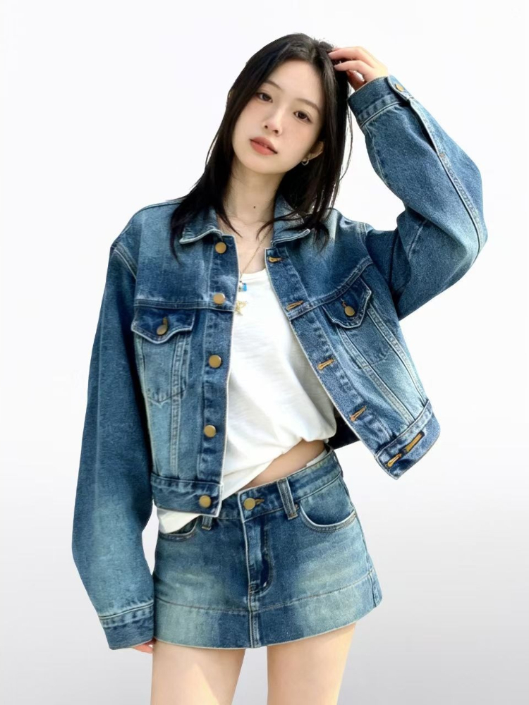 Women American Vintage 2 Piece - огляд і ціна Street Fashion Jacket