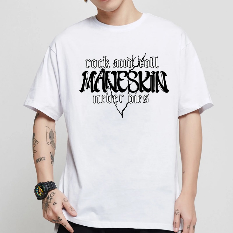Oversized T Shirt Graphic Mane - огляд і ціна Street Fashion Asian