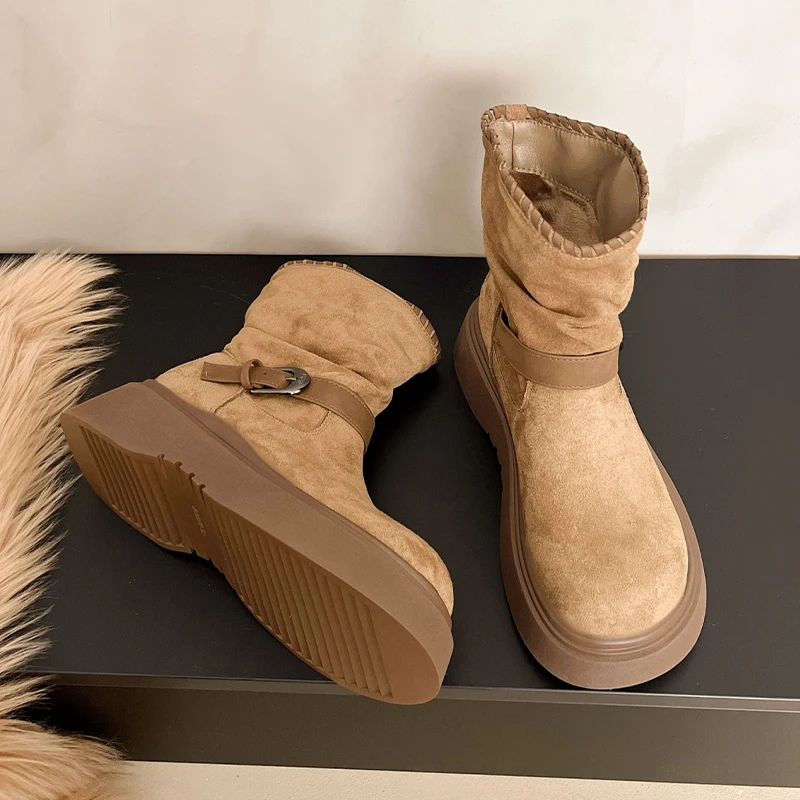 Flats Ankle Boots for Women Pl - огляд і ціна Street Fashion Trend 2025