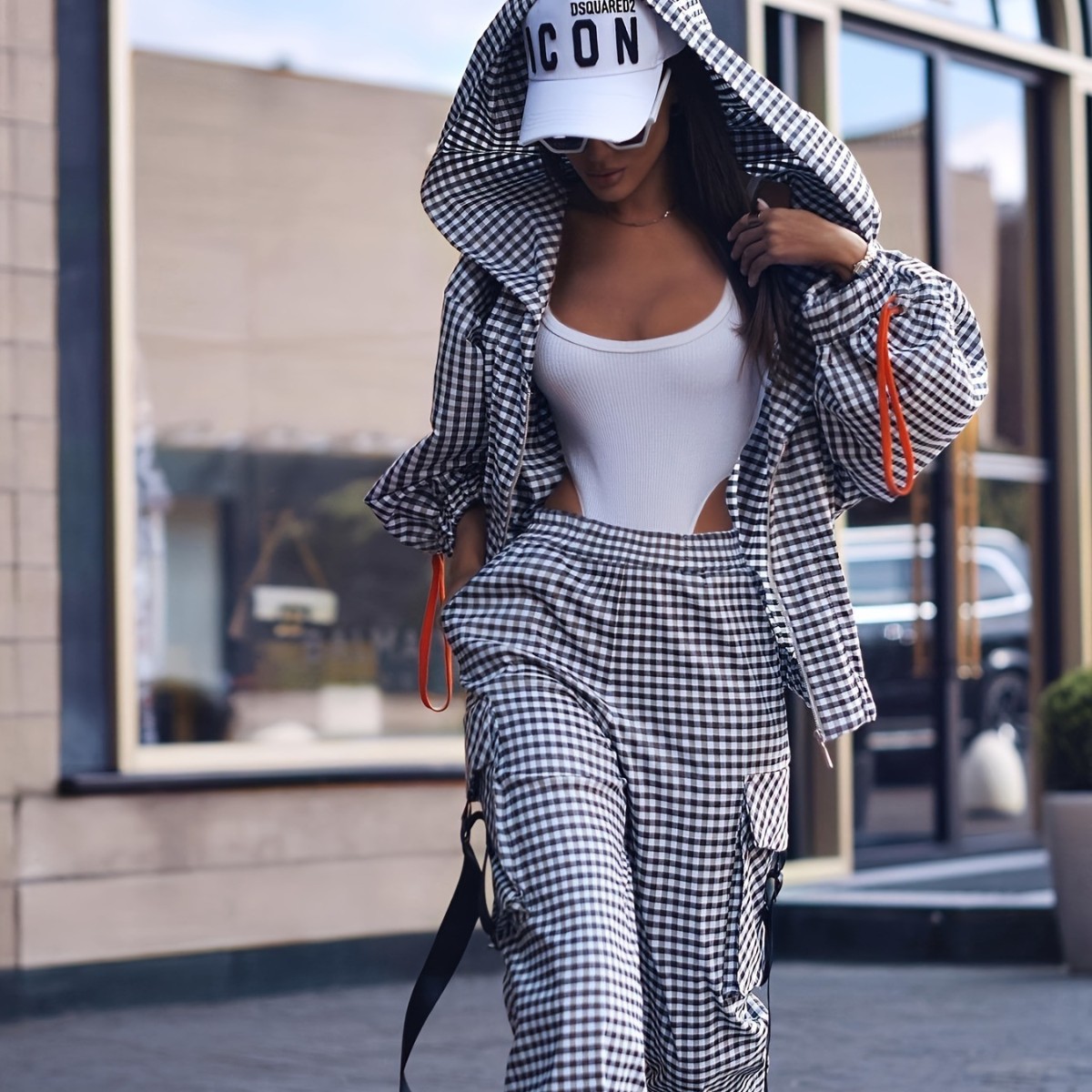 Spring Autumn Casual Plaid Pri - огляд і ціна Street Fashion Jacket
