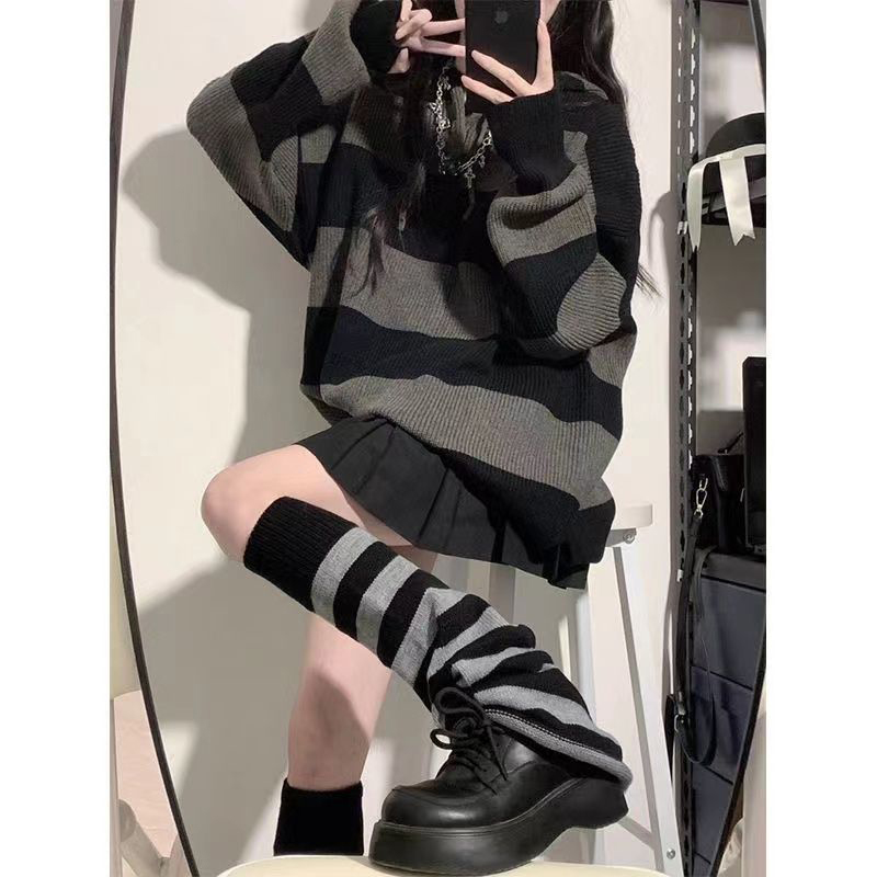 Streetwear Striped Sweater Wom - огляд і ціна Street Fashion Korea