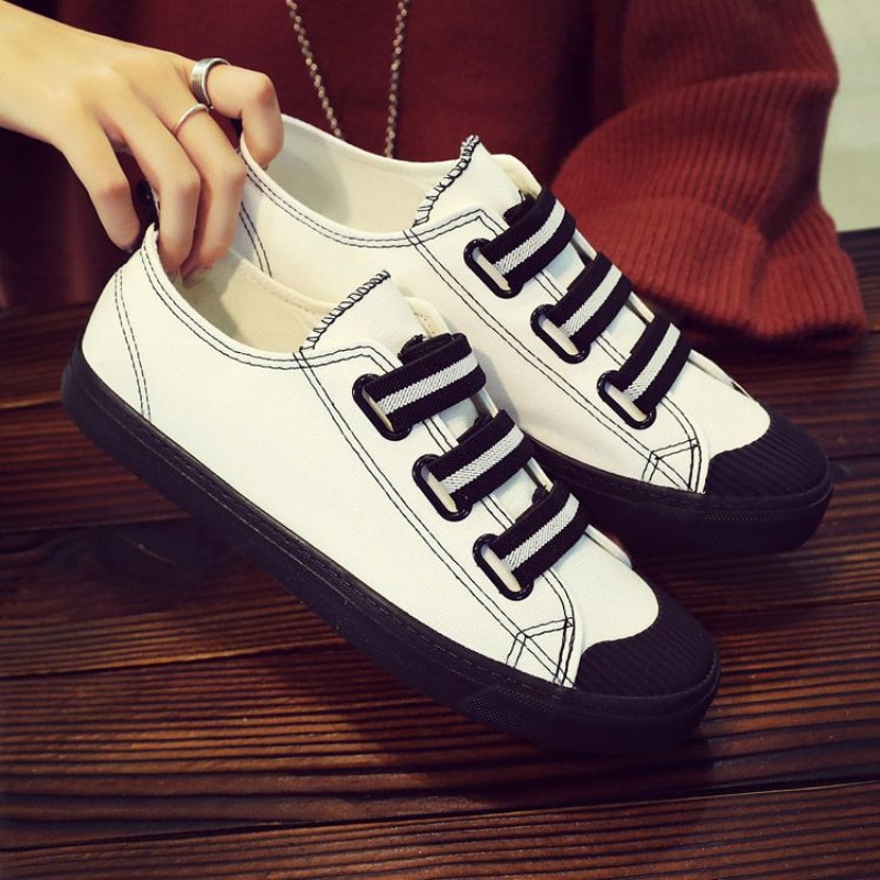 Korean Style Slip-On Canvas Sh - огляд і ціна Street Fashion Vibes