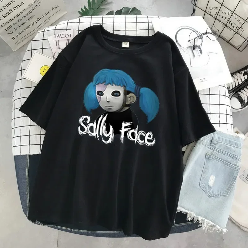 Sally Face T Shirt Women Funny - огляд і ціна Street Fashion Asian
