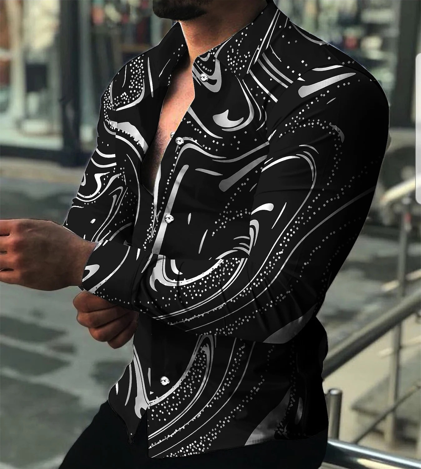 2025 Spring Men's Shirts Fashi - огляд і ціна Street Fashion Trend 2025