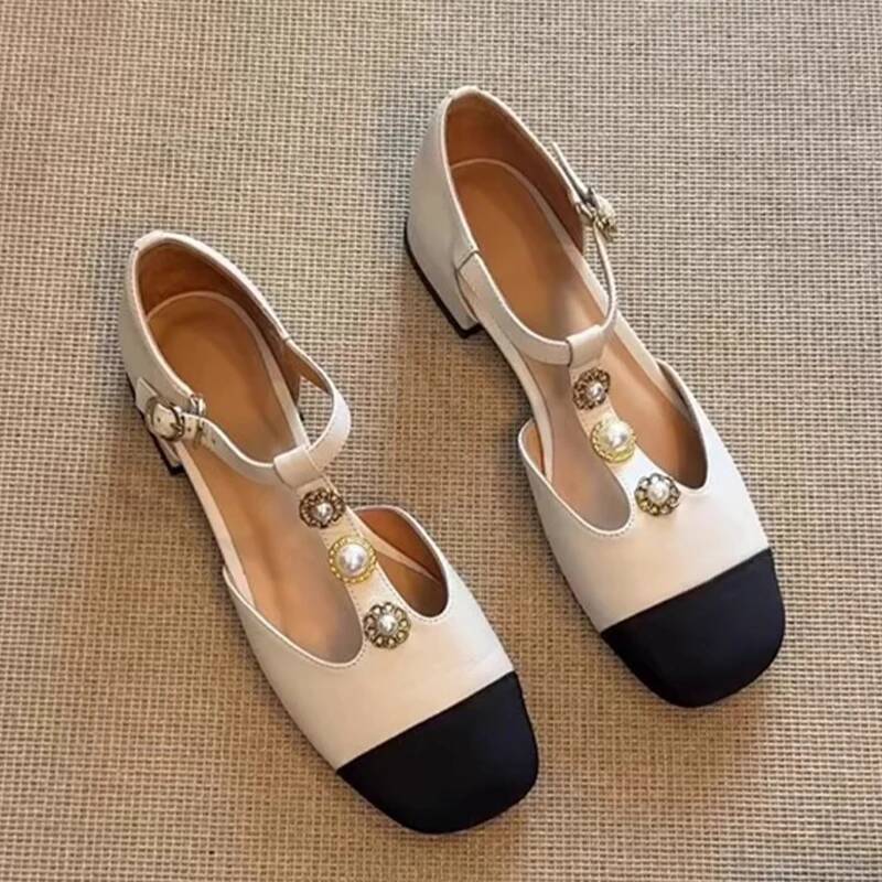 Women Square Toe Heeled Sandal - огляд і ціна Street Fashion Trends