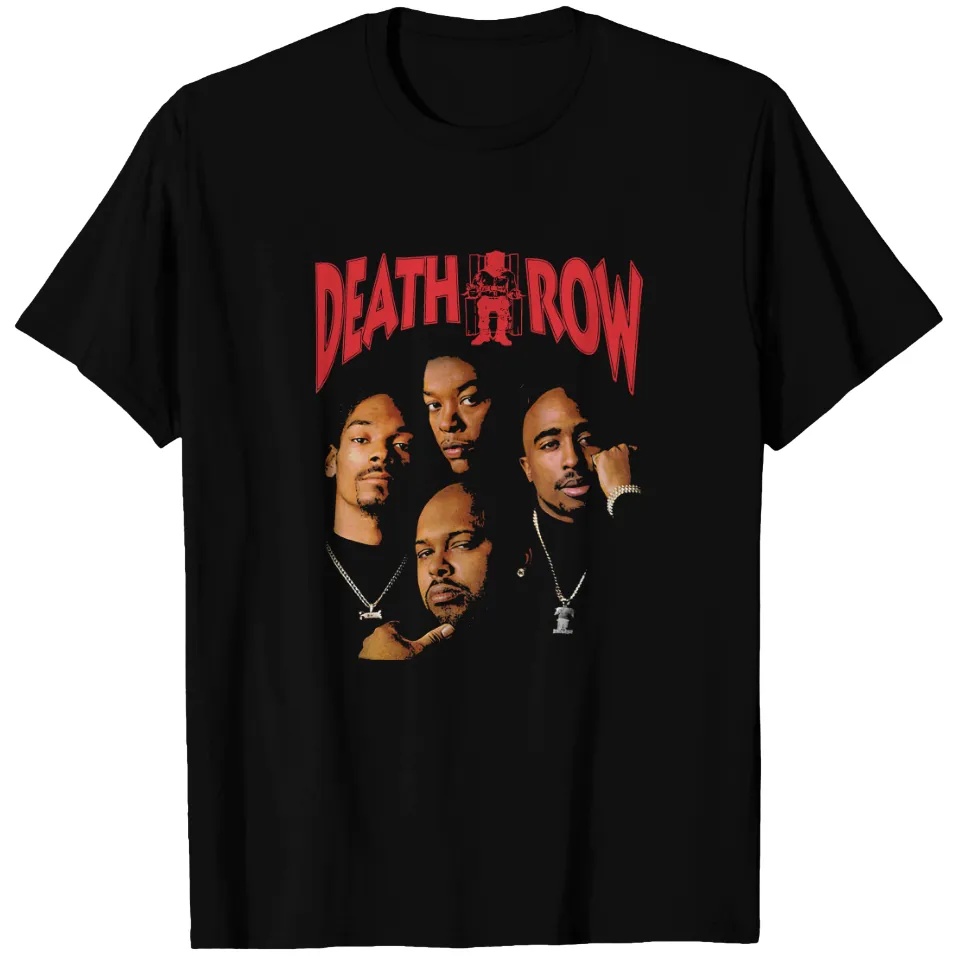 Black Printed T-shirt Death Ro - огляд і ціна Street Fashion Magazines