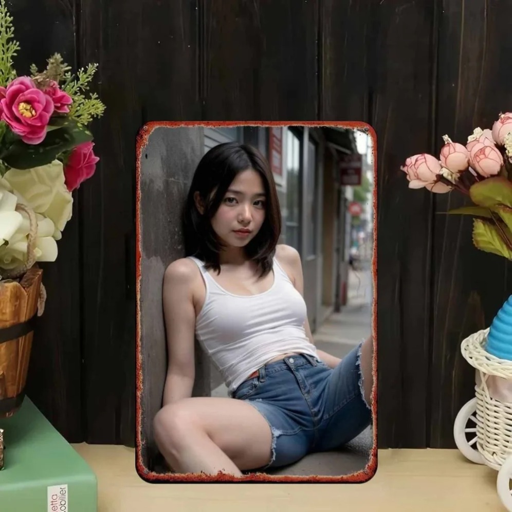 New Trendy HD Metal Wall Art - - огляд і ціна Street Fashion Asian