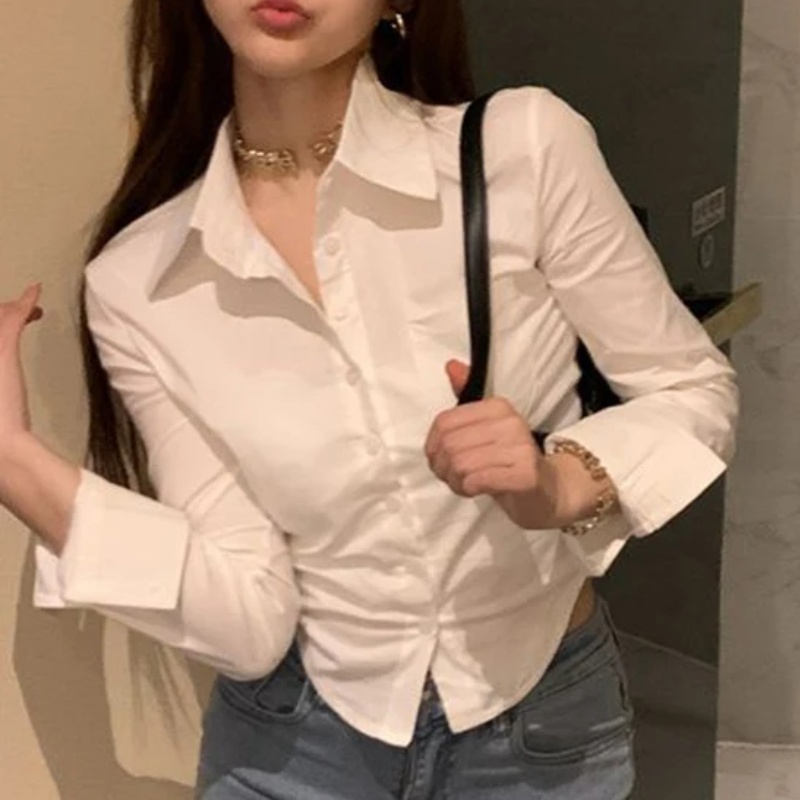 Elegant Women Korean Shirts&Bl - огляд і ціна Street Fashion Korea