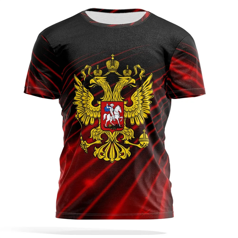 Russian National Emblem Print  - огляд і ціна Street Fashion Russia